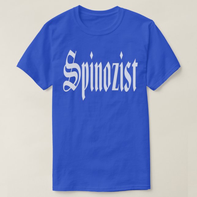 Spinozist Baruch Spinoza Spinoza  T-Shirt (Design vorne)