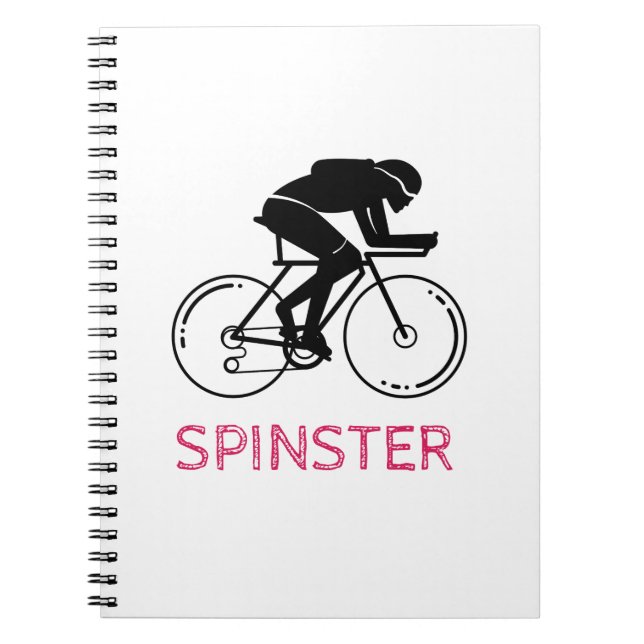 Spinster Fun Design Notizblock (Vorderseite)