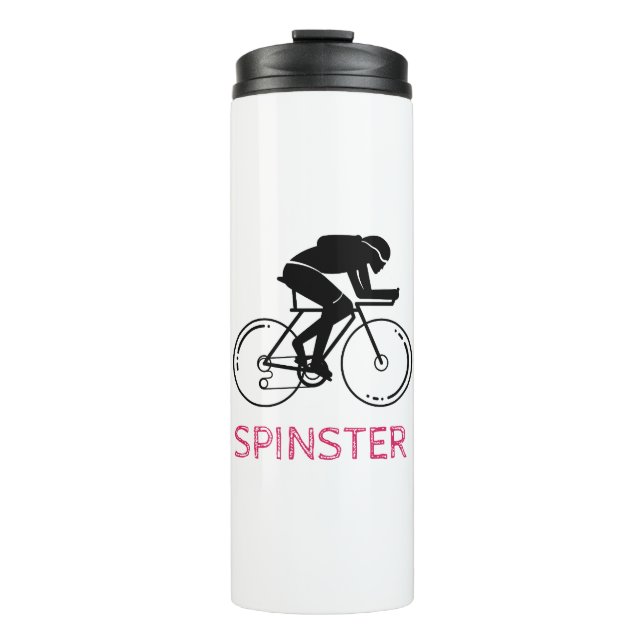 Spinster Fun Design Thermosbecher (Vorderseite)
