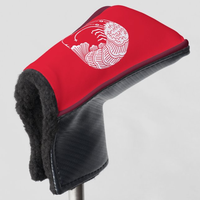 Spiny Hummer Kreis Golf Head Covers Headcover (3/4 Vorderseite)