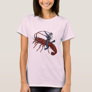 Spiny Lobster Tauchen mit Scuba Diver T-Shirt