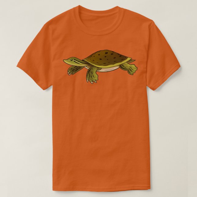 Spiny Softshell Turtle T-Shirt (Design vorne)