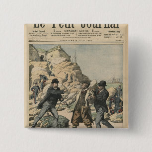 Spionage in Frankreich-Festnahme eines englischen Button