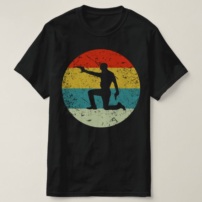 Spionage Retro Vintager Agent T-Shirt (Design vorne)