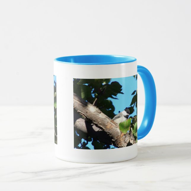 Spionage-Vogel-Tasse Tasse (VorderseiteRechts)