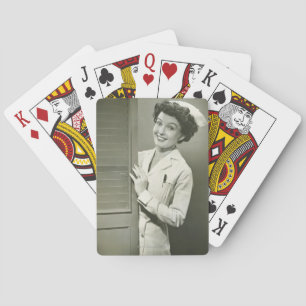 Spionierende Krankenschwester Spielkarten