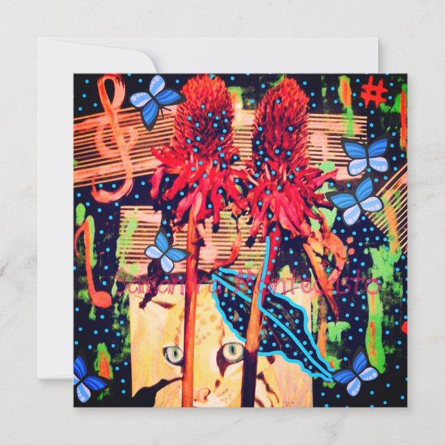 Spionierst du mir? feiertagskarte (Vorderseite)