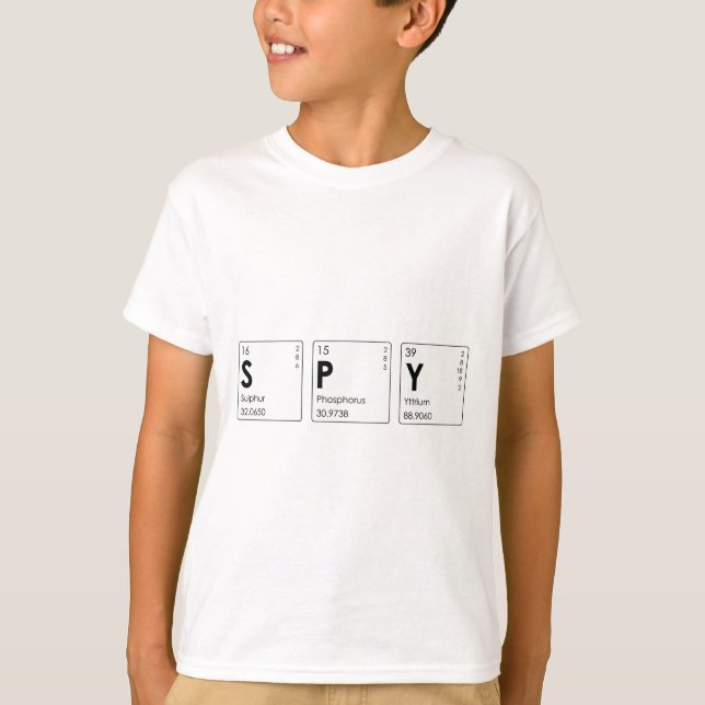 Spions-T-Shirt! T-Shirt (Vorderseite)