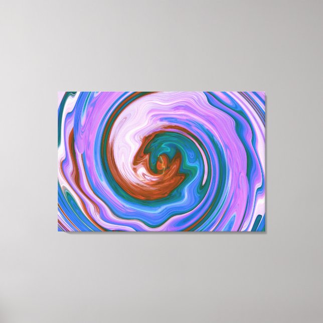 Spiral Abstrakt Art. 5 Leinwanddruck (Vorderseite)
