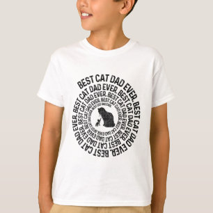 Spiral Cat Daddy - Bester Cat Dad Daddy überhaupt T-Shirt
