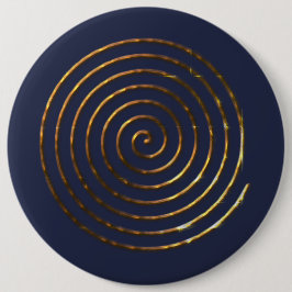 Spiral Celtic Symbol Button