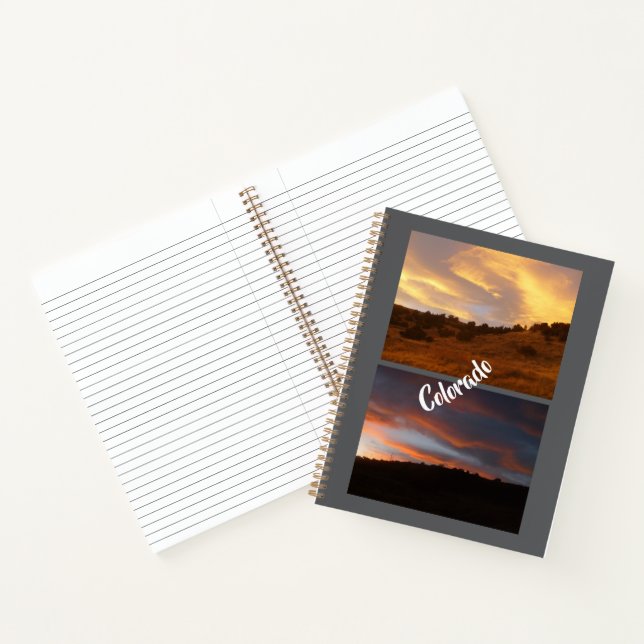 Spiral Colorado Notebook Notizbuch (Innenseite)