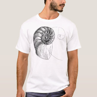 spiral Fibonacci T-Shirt