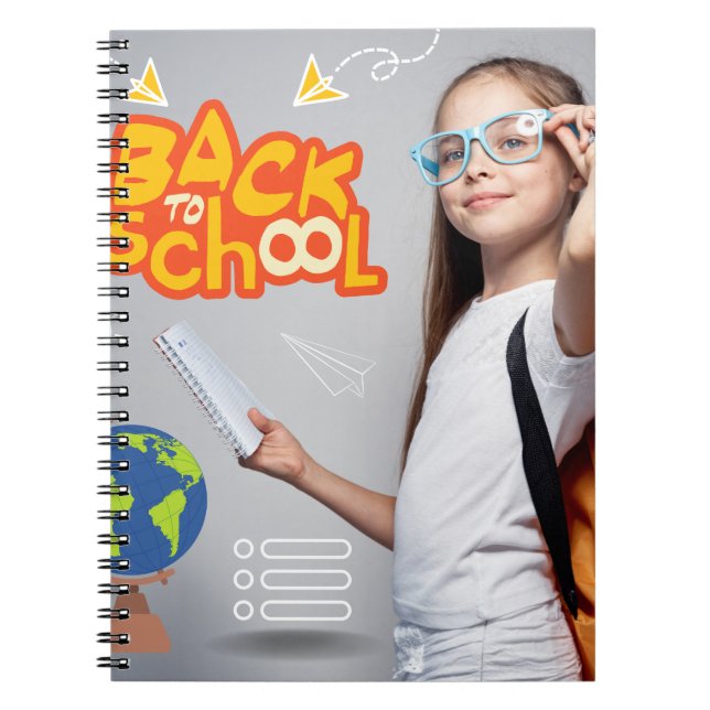 Spiral Foto Notebook (80 Seiten B&W) Notizblock (Vorderseite)