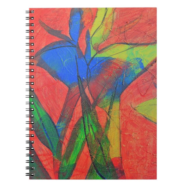 Spiral Foto Notebook Birds of Paradise Notizblock (Vorderseite)