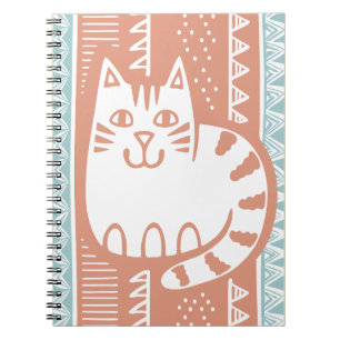 Spiral Foto Notebook Cat Notizblock