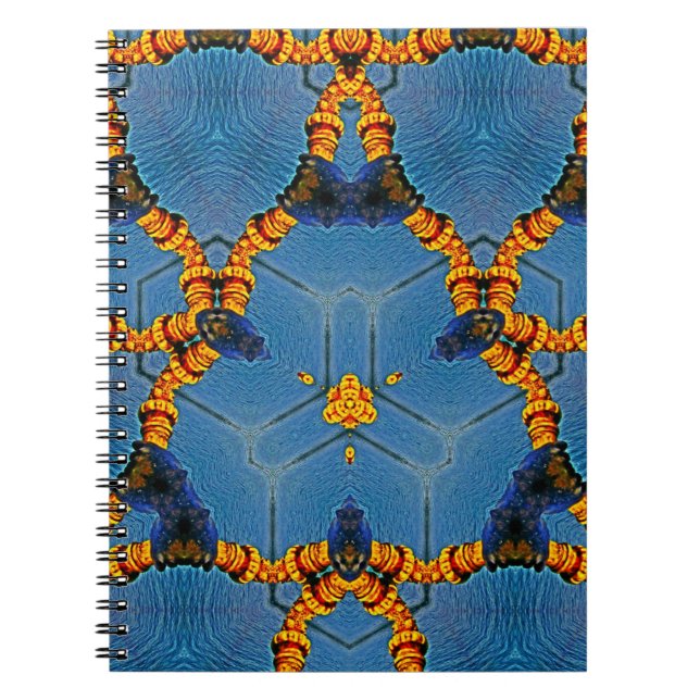 Spiral-Foto-Notebook DER KALEIDOSKOP DES LEBENS Notizblock (Vorderseite)