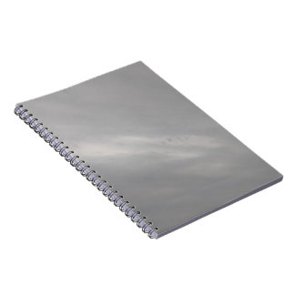 Spiral Foto Notebook, Liebe für Gray Sky Notebook Notizblock