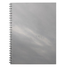 Spiral Foto Notebook, Liebe für Gray Sky Notebook