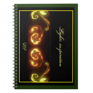 Spiral Foto NOTEBOOK LIGHTS INSPIRATION LS Notizblock