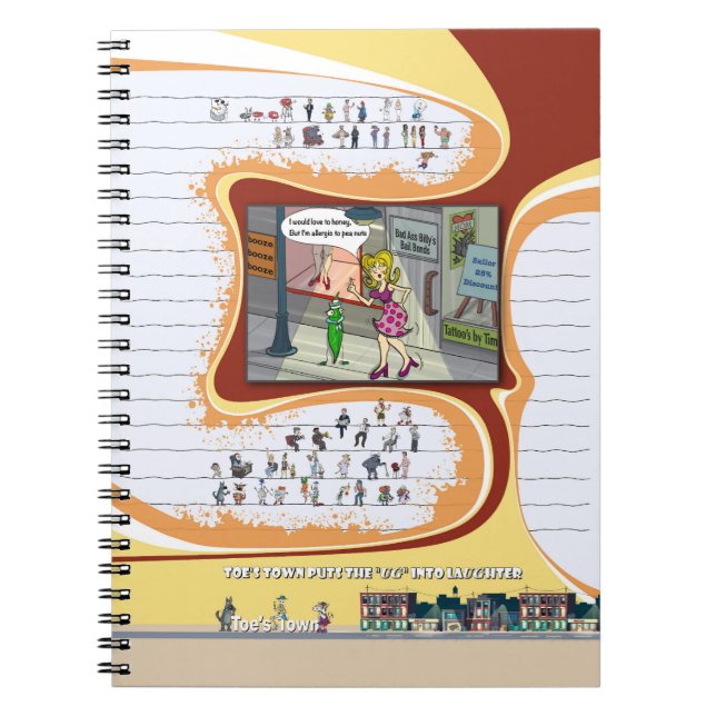 Spiral-Foto-Notebook Notizblock (Vorderseite)