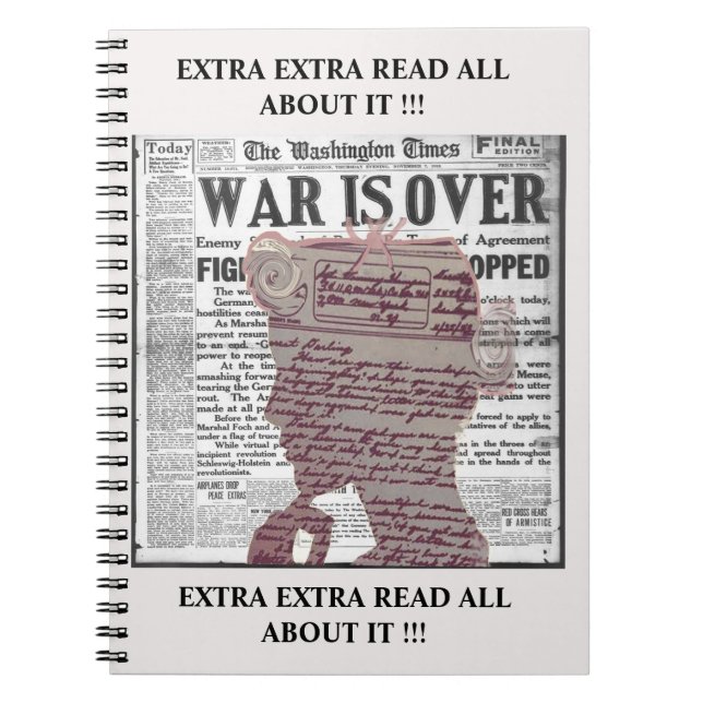 Spiral-Foto-Notebook Notizblock (Vorderseite)