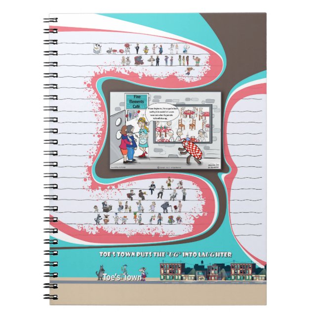 Spiral-Foto-Notebook Notizblock (Vorderseite)