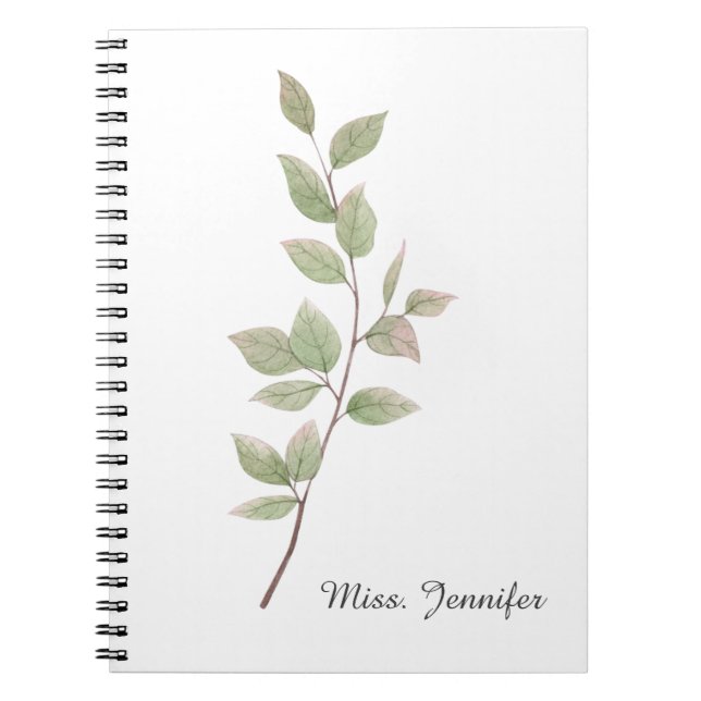 Spiral-Foto-Notebook Notizblock (Vorderseite)