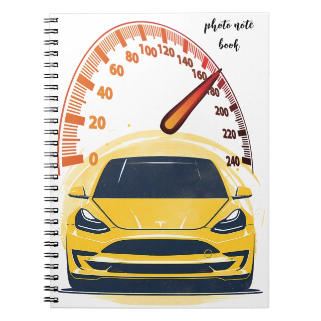 Spiral-Foto-Notebook Notizblock (Vorderseite)