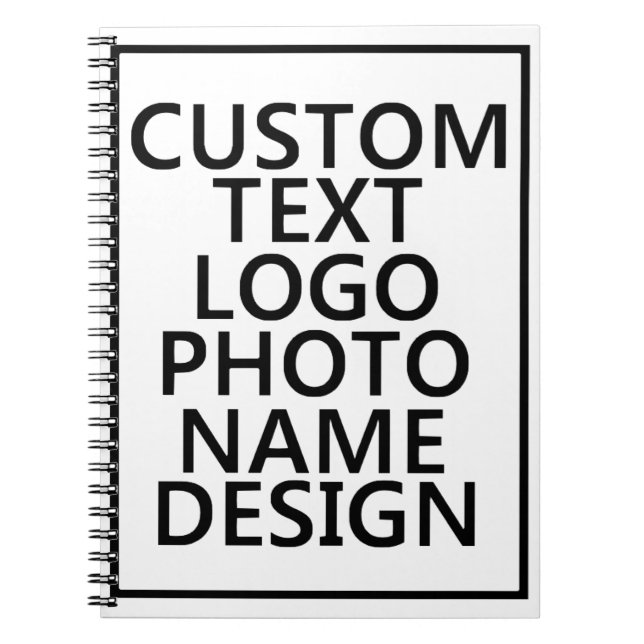 Spiral-Foto-Notebook Notizblock (Vorderseite)