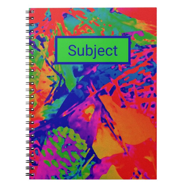 Spiral-Foto-Notebook Notizblock (Vorderseite)