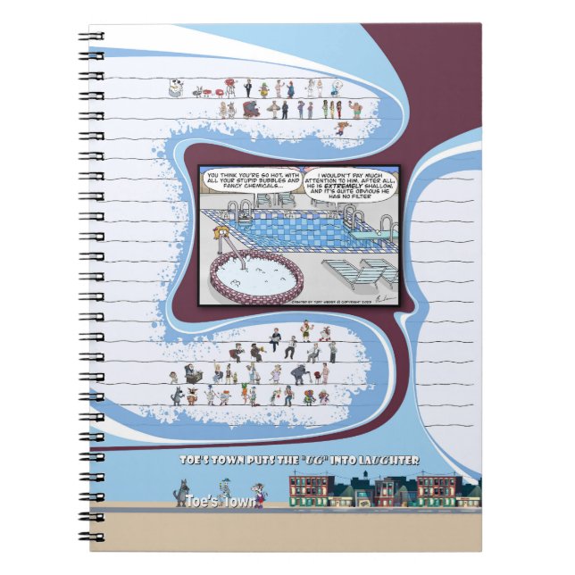 Spiral-Foto-Notebook Notizblock (Vorderseite)