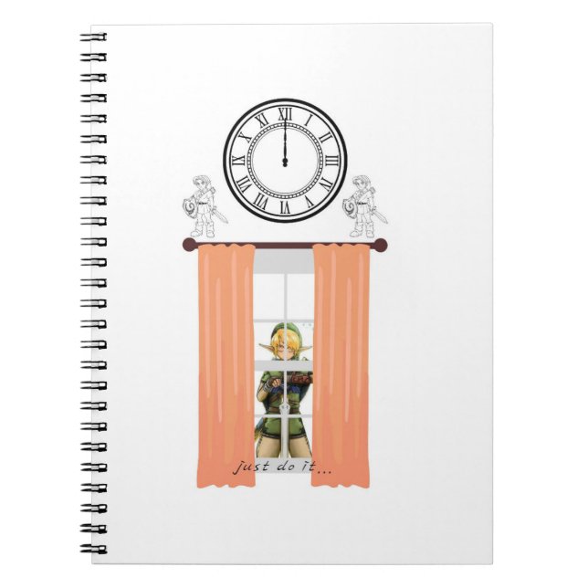 Spiral-Foto-Notebook Notizblock (Vorderseite)