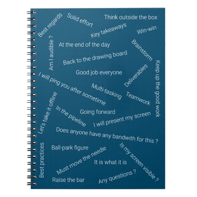 Spiral-Foto-Notebook Notizblock (Vorderseite)