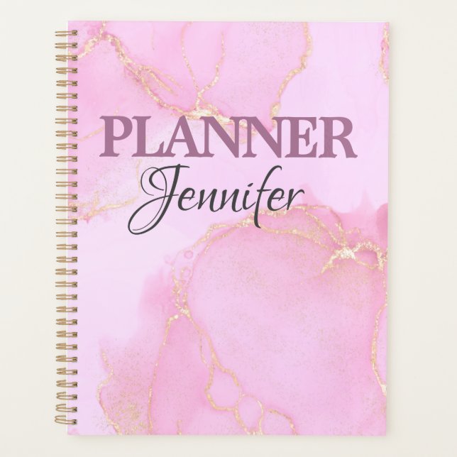 Spiral-Foto-Notebook Planer (Vorderseite)