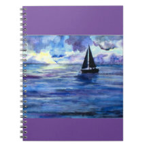 Spiral Foto Notebook Sailing Nautical