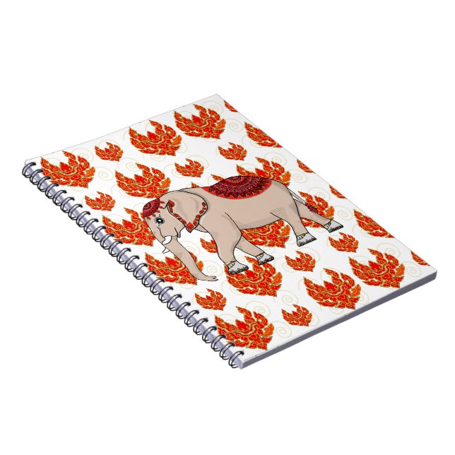 Spiral Foto Notebook Thai Stile. Notizblock (Rechte Seite)