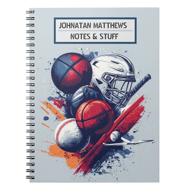 Spiral-Foto-Notebook zum Thema Inspiration Notizblock (Vorderseite)