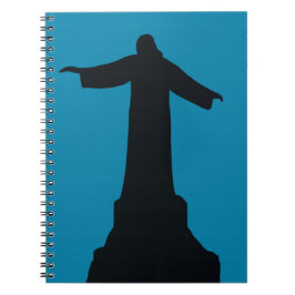 Spiral-Foto-Notizbuch jesus christus  Notizblock