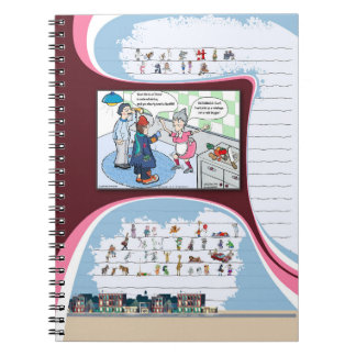 Spiral Fotonotizbuch | Geburtstagsgeschenk Notizblock