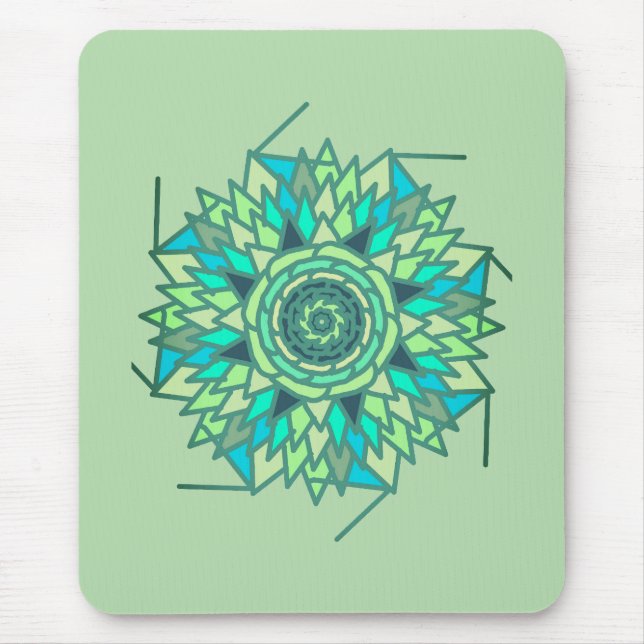 Spiral Fotonotizbuch Mousepad (Vorne)