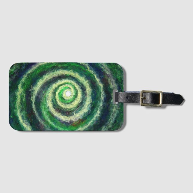 Spiral Galaxy Gepäcktag Gepäckanhänger (Vorderseite (Horizontal))