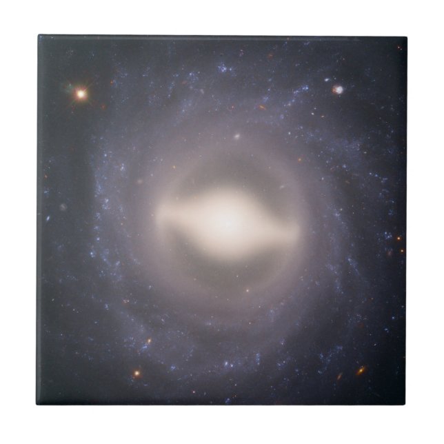Spiral Galaxy Ngc 1015. Fliese (Vorderseite)