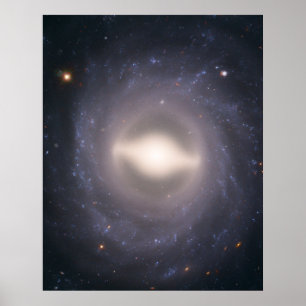 Spiral Galaxy Ngc 1015. Poster