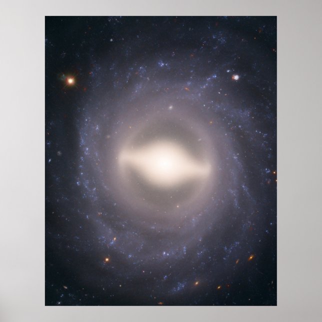Spiral Galaxy Ngc 1015. Poster (Vorne)