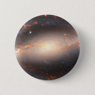 Spiral Galaxy Ngc 1300. Button