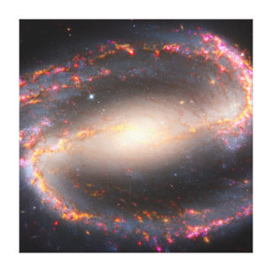 Spiral Galaxy Ngc 1300. Leinwanddruck