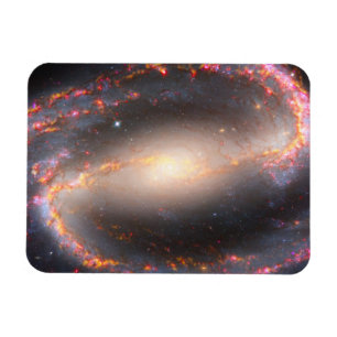 Spiral Galaxy Ngc 1300. Magnet