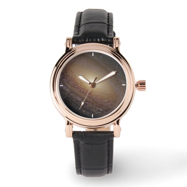 Spiral Galaxy Ngc 2841 Armbanduhr (Vorderseite)