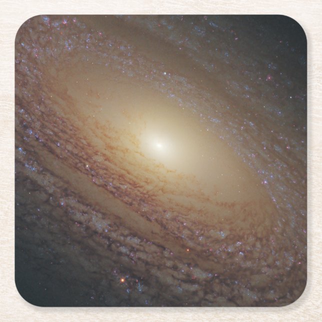 Spiral Galaxy Ngc 2841 Rechteckiger Pappuntersetzer (Vorderseite)